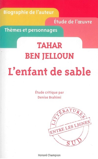 L'Enfant de sable - Tahar Ben Jelloun - Etude critique