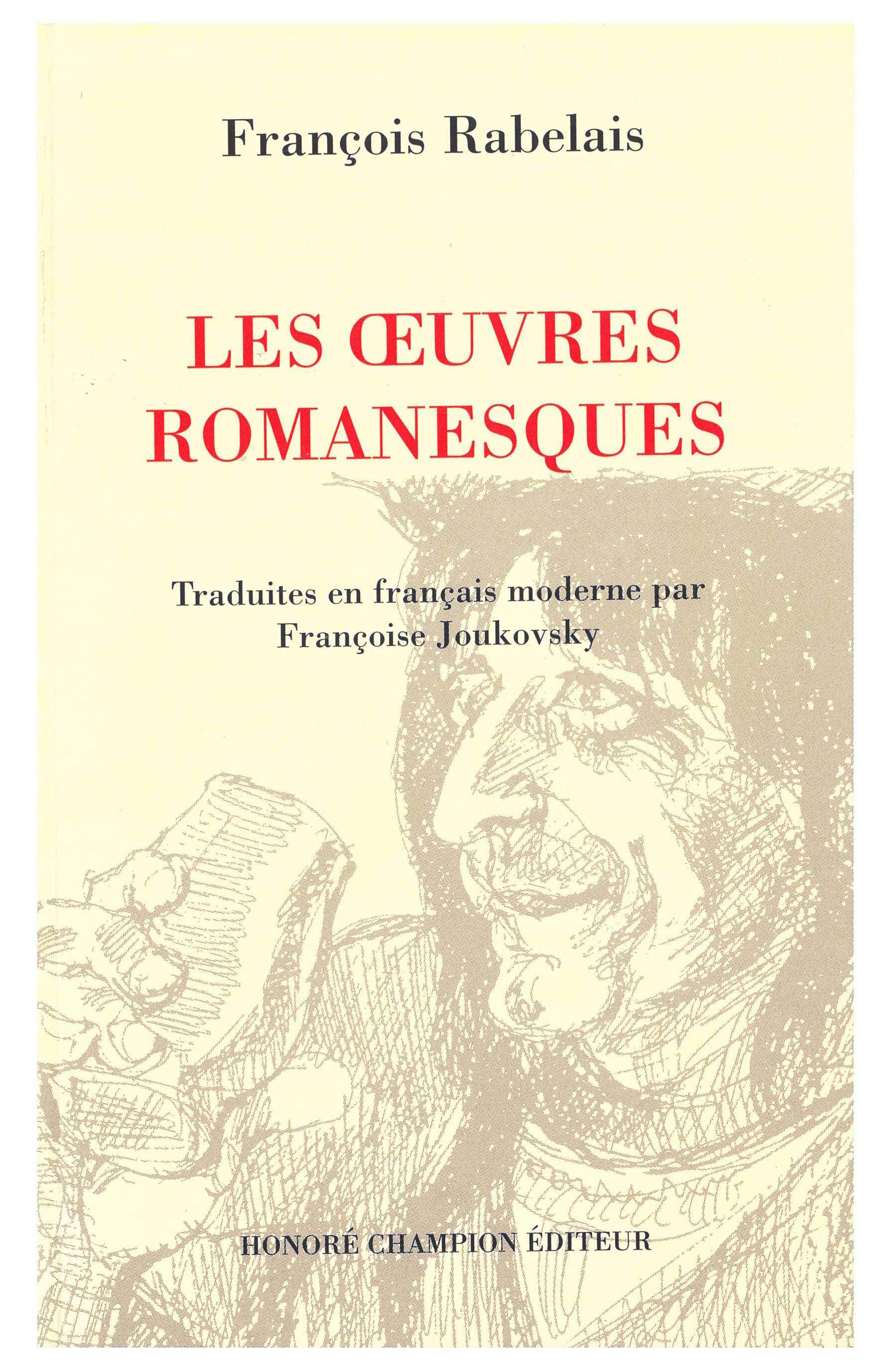 Les œuvres romanesques