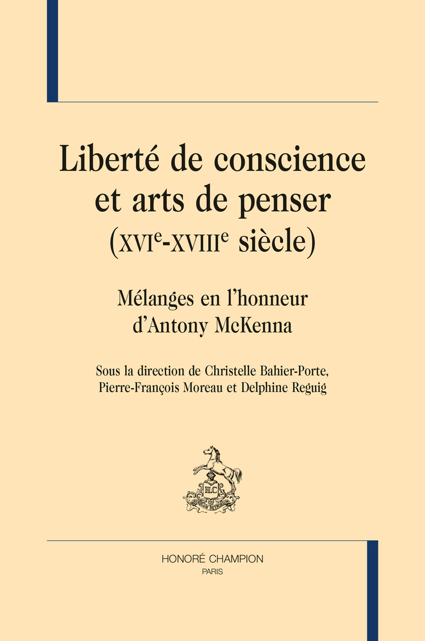 LIBERTE DE CONSCIENCE ET ARTS DE PENSER