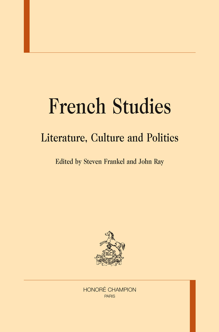 French studies - literature, culture and politics