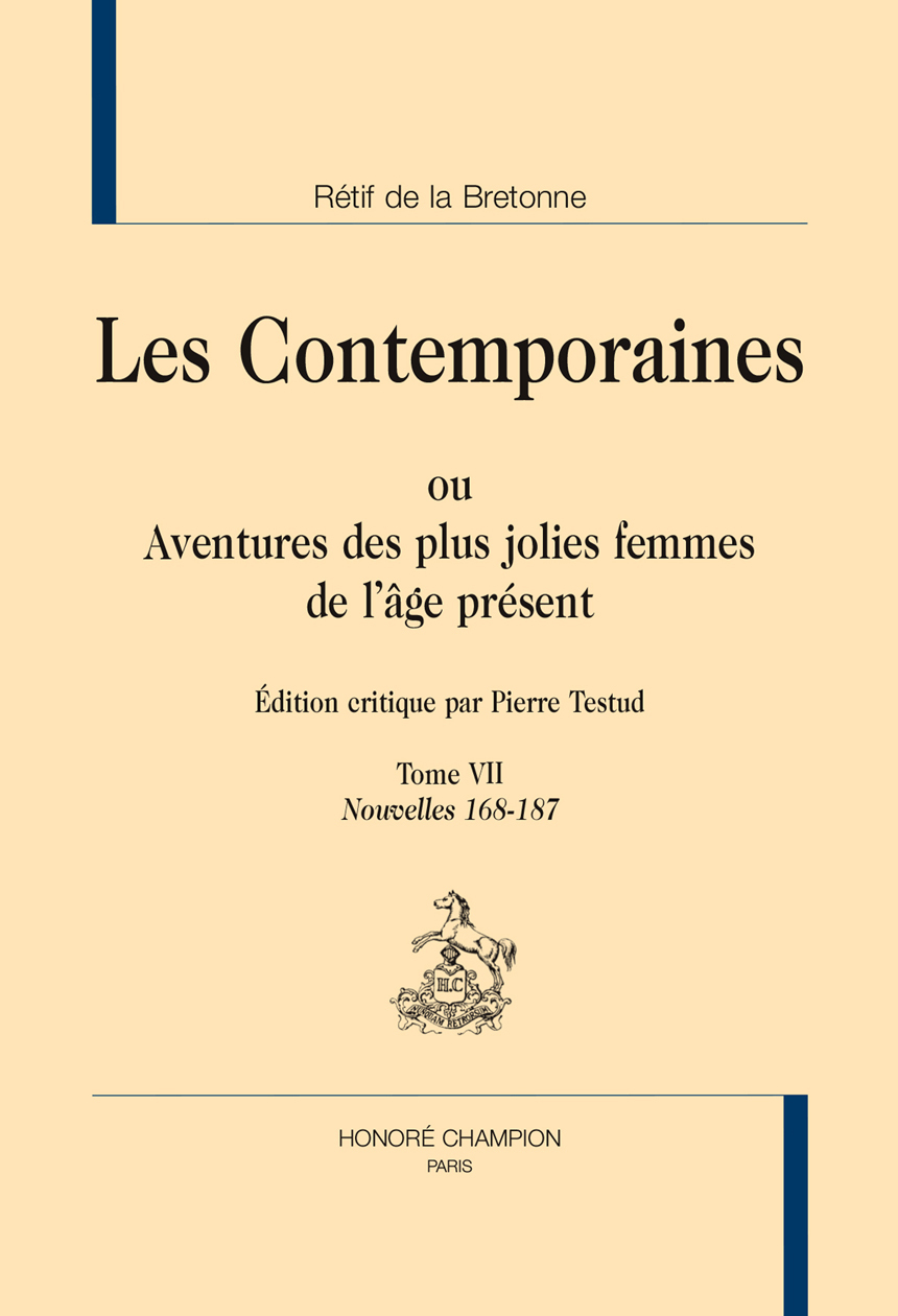 Les contemporaines T7 : Nouvelles 168-187