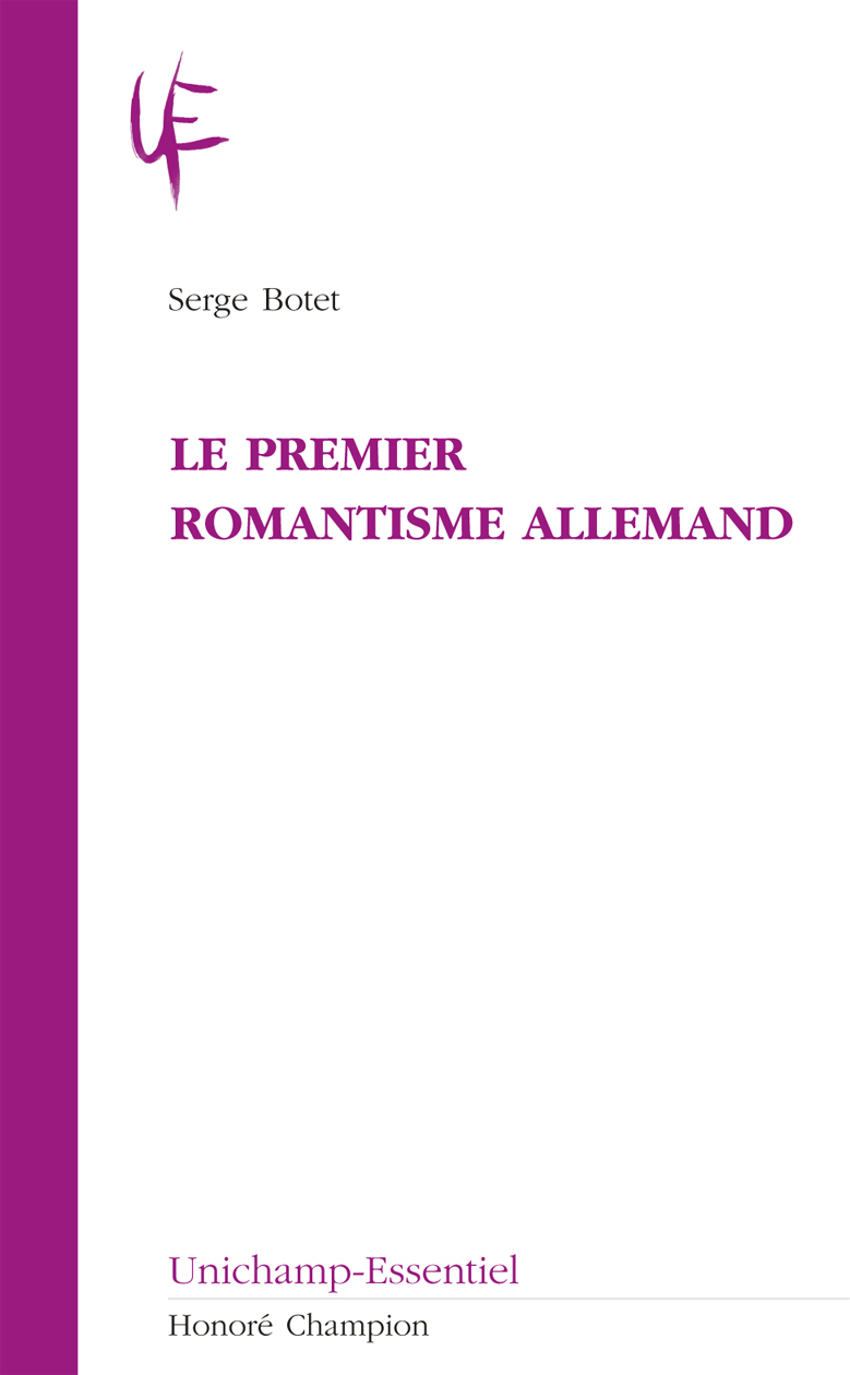 Le premier romantisme allemand