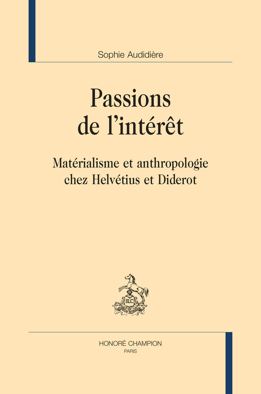 PASSIONS DE L'INTÉRÊT