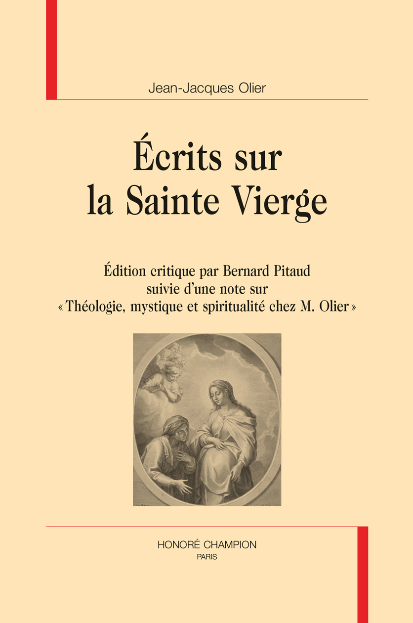 ÉCRITS SUR LA SAINTE VIERGE