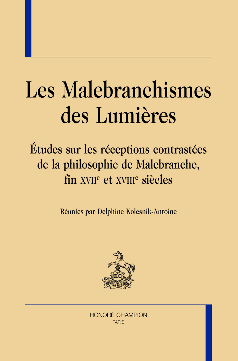 Les Malebranchismes des Lumières