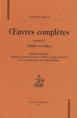 Théâtre et ballets