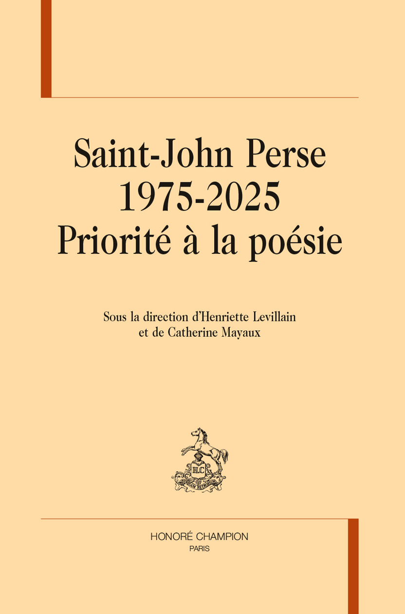 Saint-John Perse 1975-2025