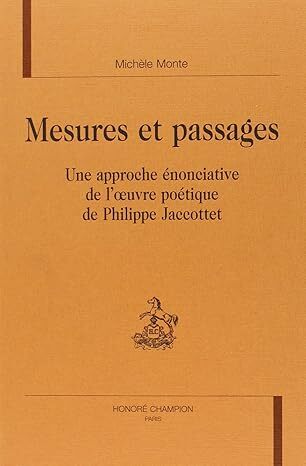 Mesures et passages