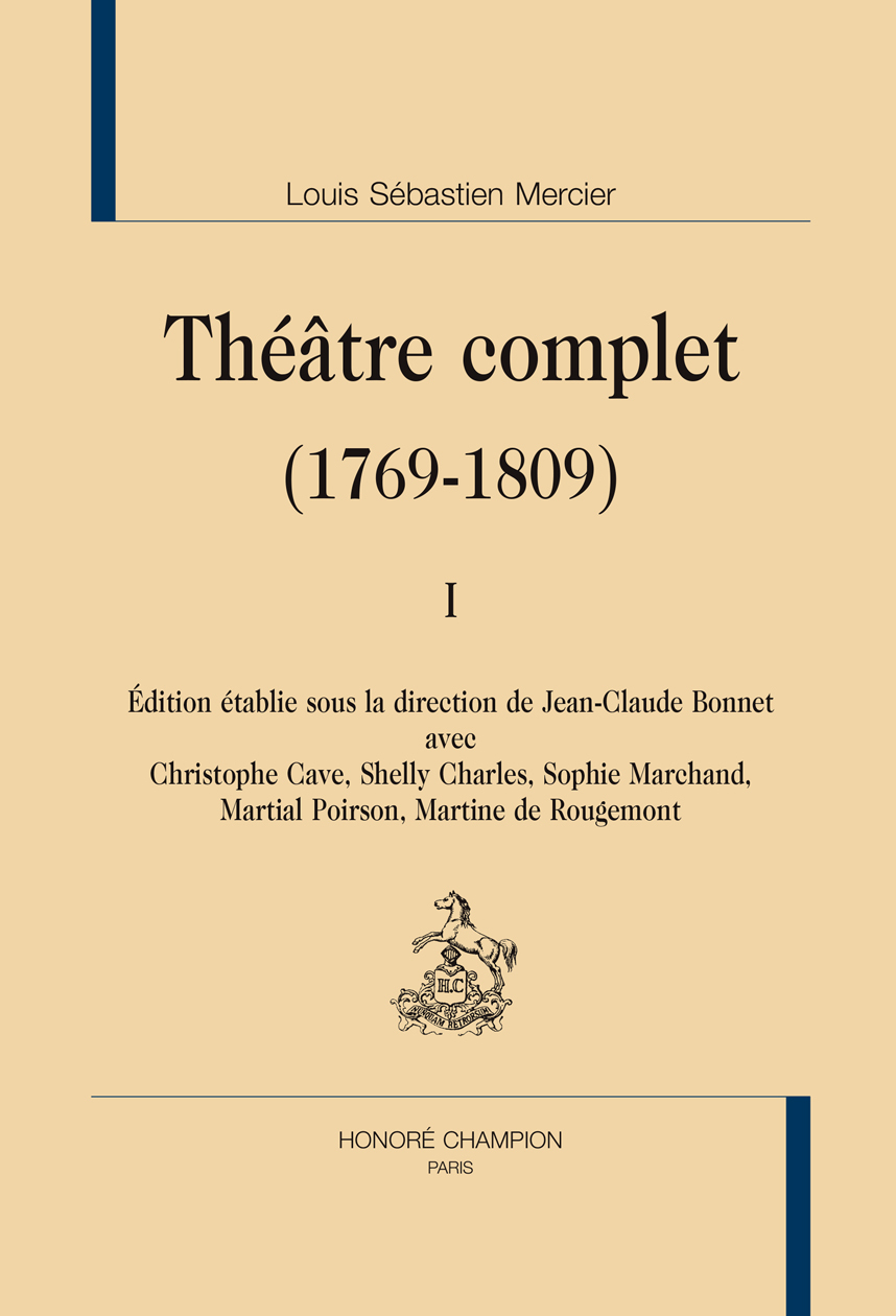Théâtre complet - 1769-1809