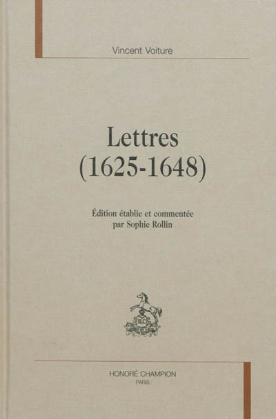 Lettres - 1625-1648