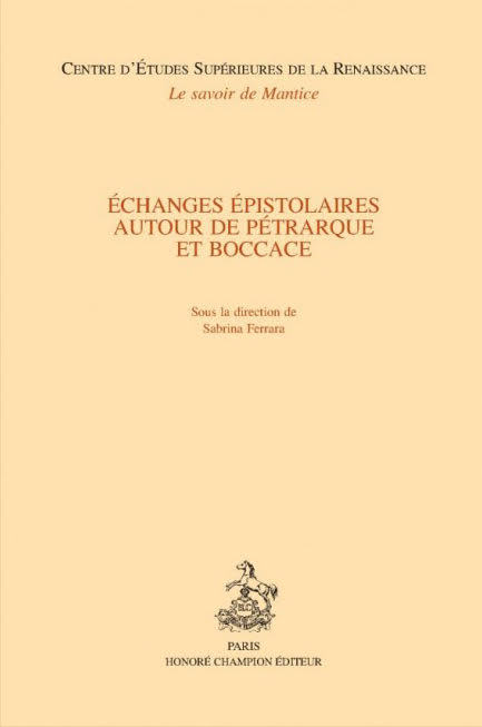 Échanges épistolaires autour de Pétrarque et Boccace