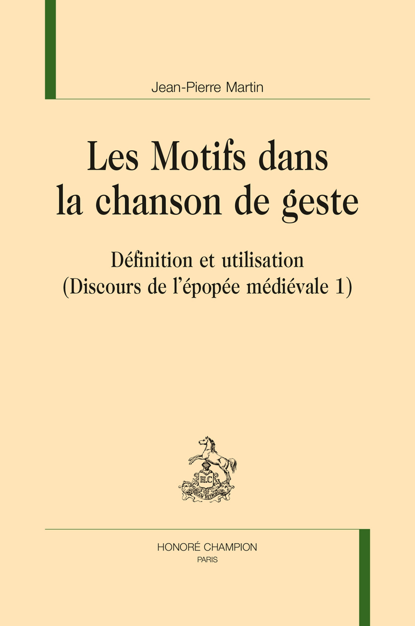 Les motifs dans la chanson de geste