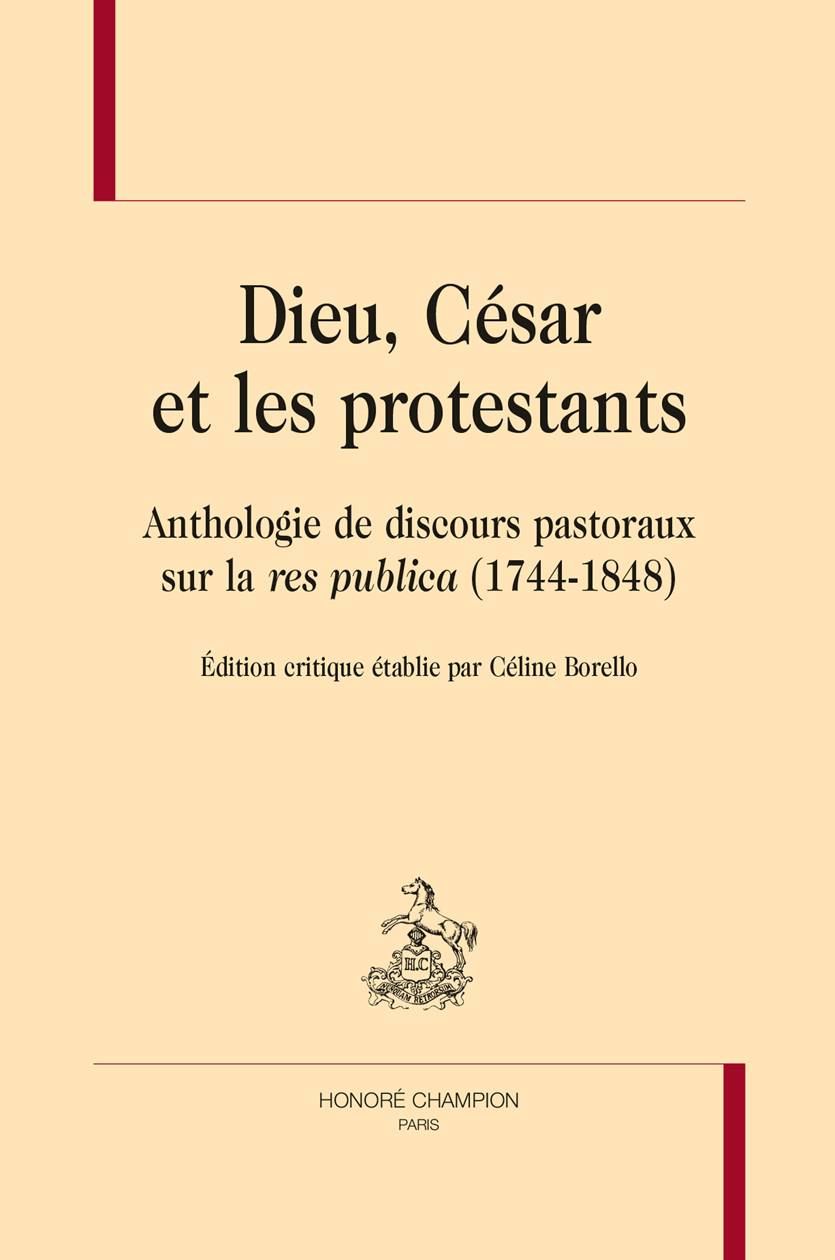 DIEU, CÉSAR ET LES PROTESTANTS