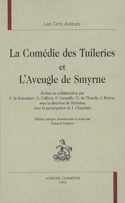 La Comédie des  Tuileries et L’Aveugle de Smyrne