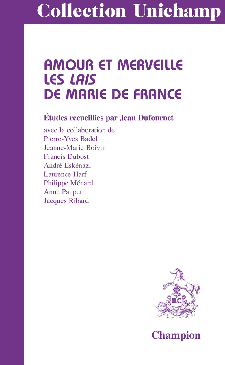 Amour et merveille - les "Lais" de Marie de France
