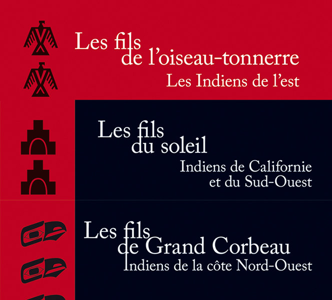 Les indiens, volume 1, 2 et 3