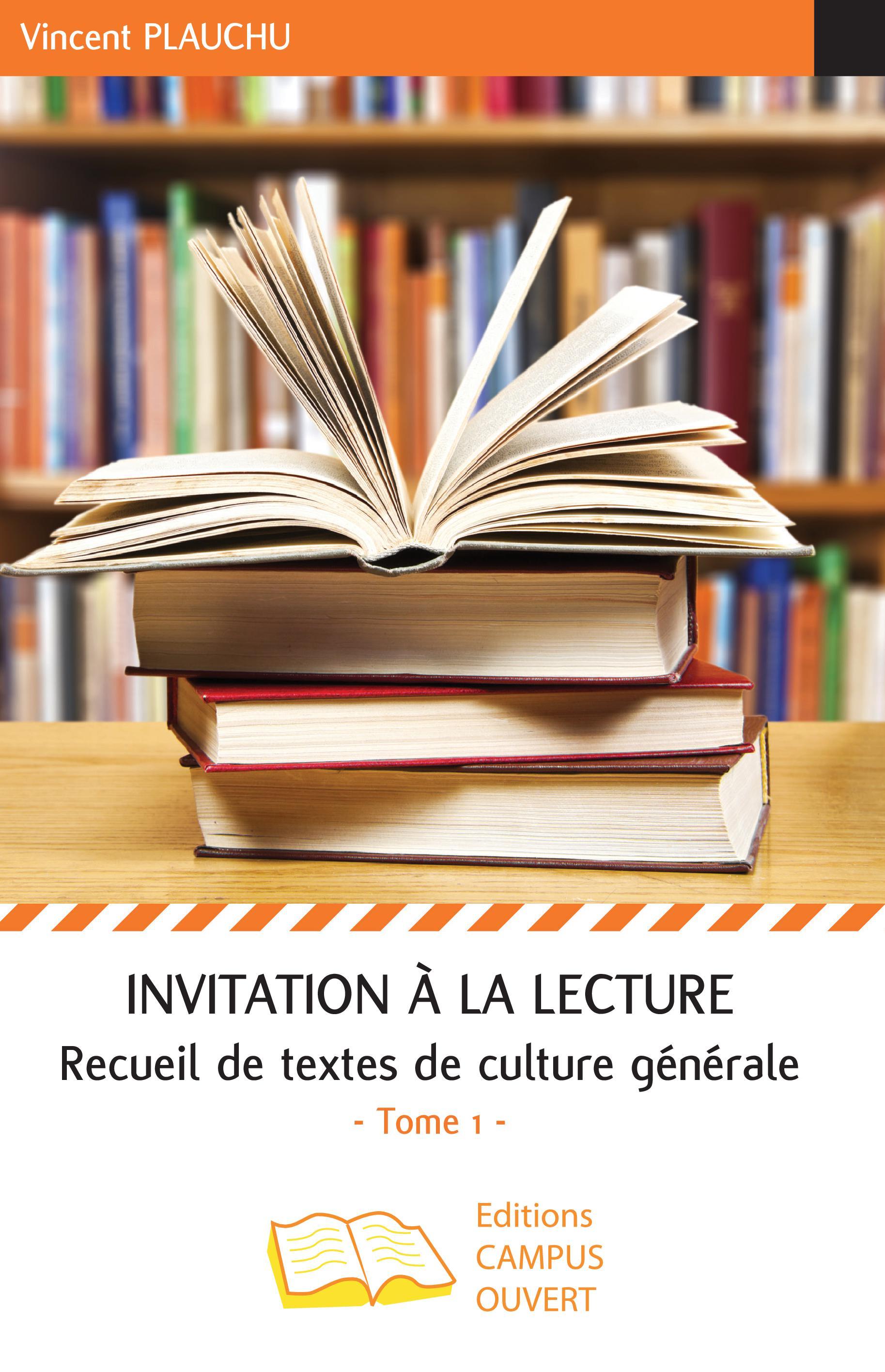 Invitation à la lecture (Tome 1)
