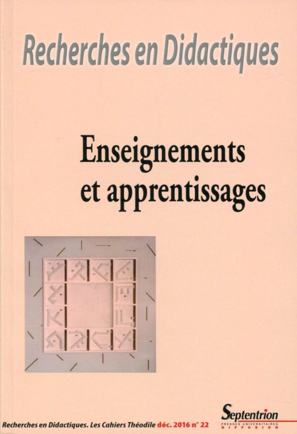 Enseignements et apprentissages