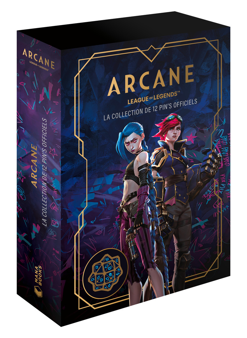Arcane - La collection de 12 pin's officiels