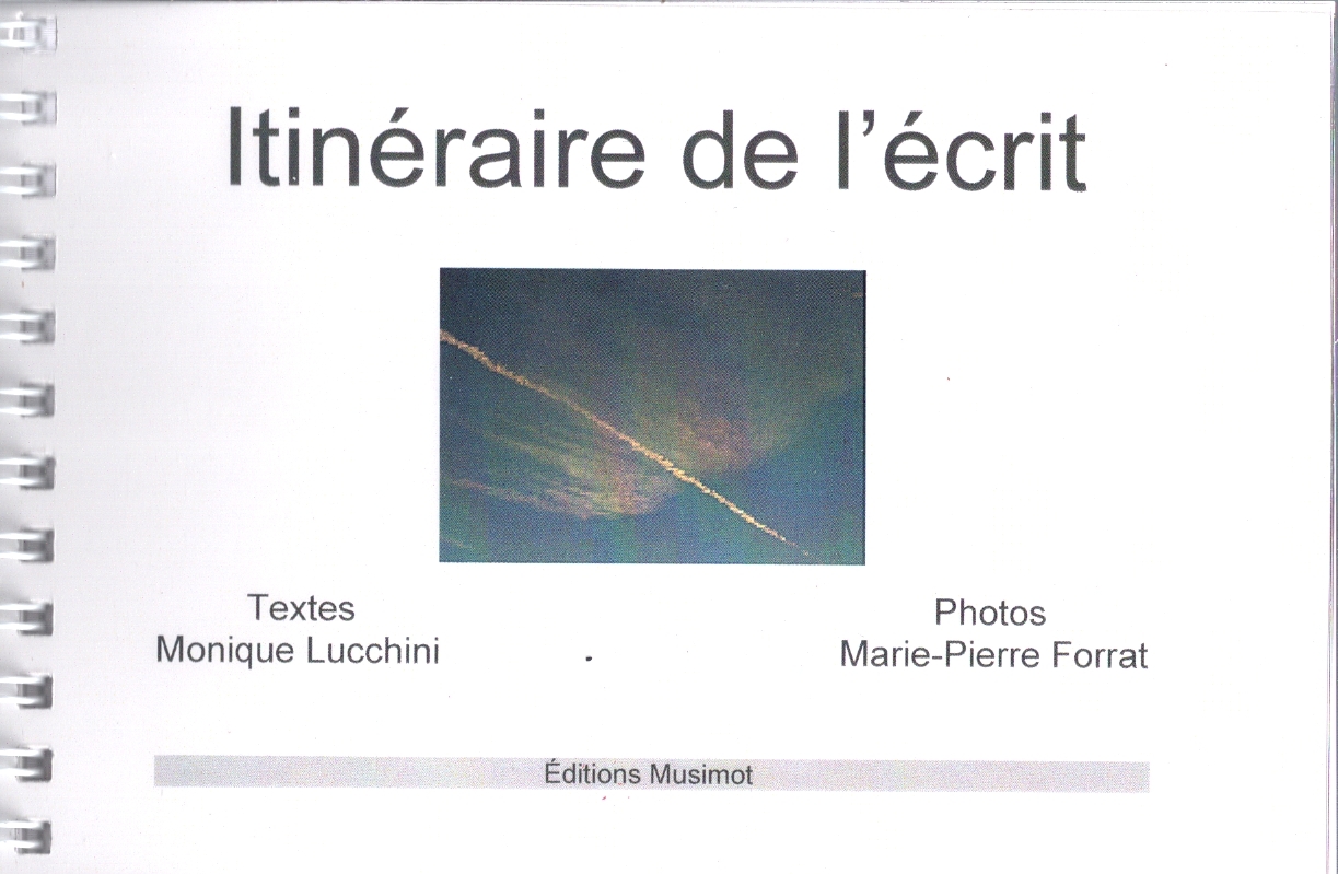 Itinéraire de l'écrit