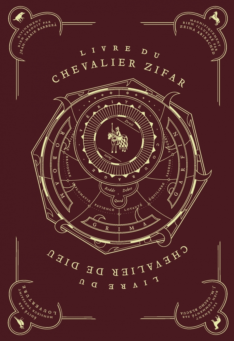 LIVRE DU CHEVALIER ZIFAR - LIVRE DU CHEVALIER DE DIEU
