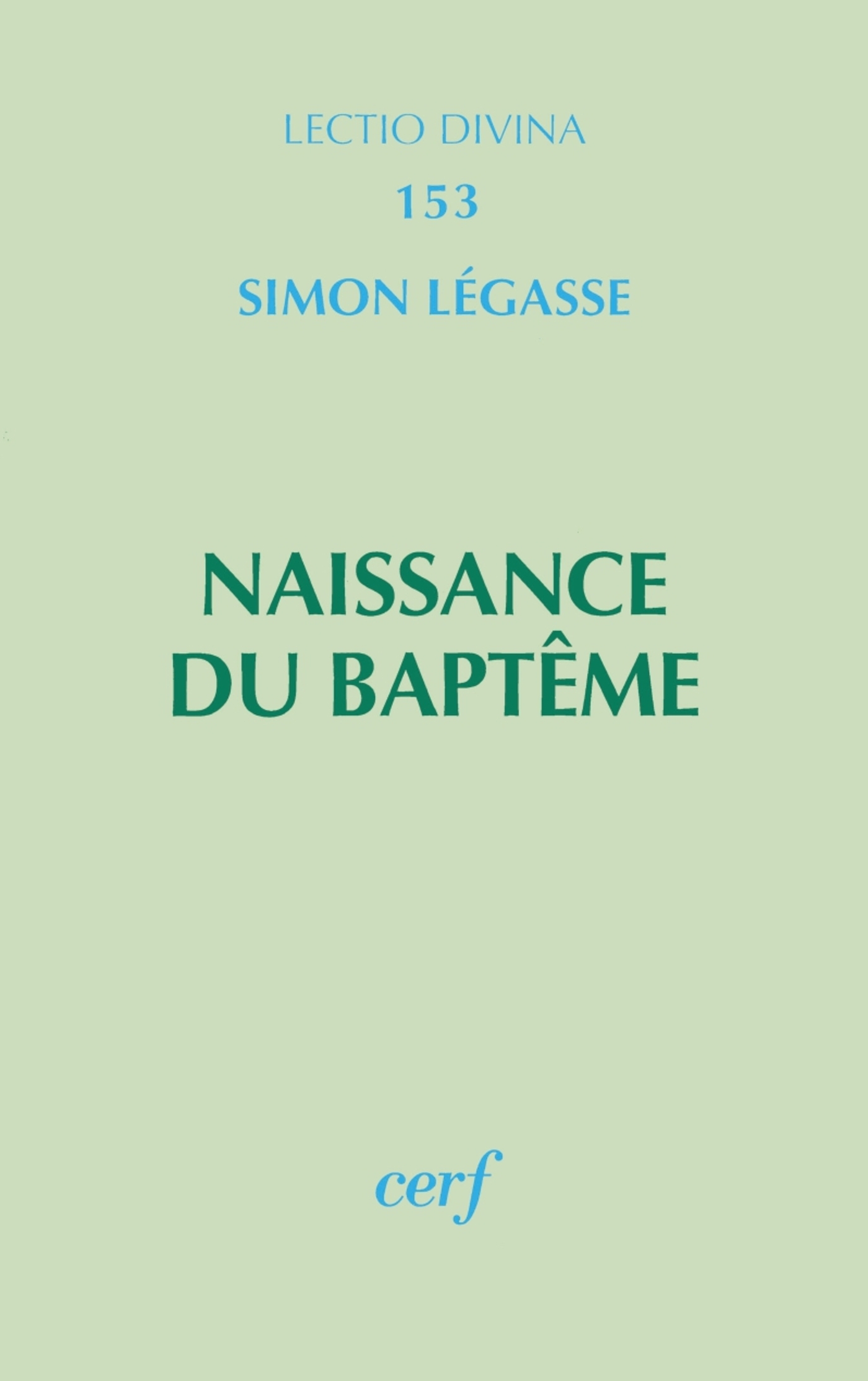 NAISSANCE DU BAPTÊME