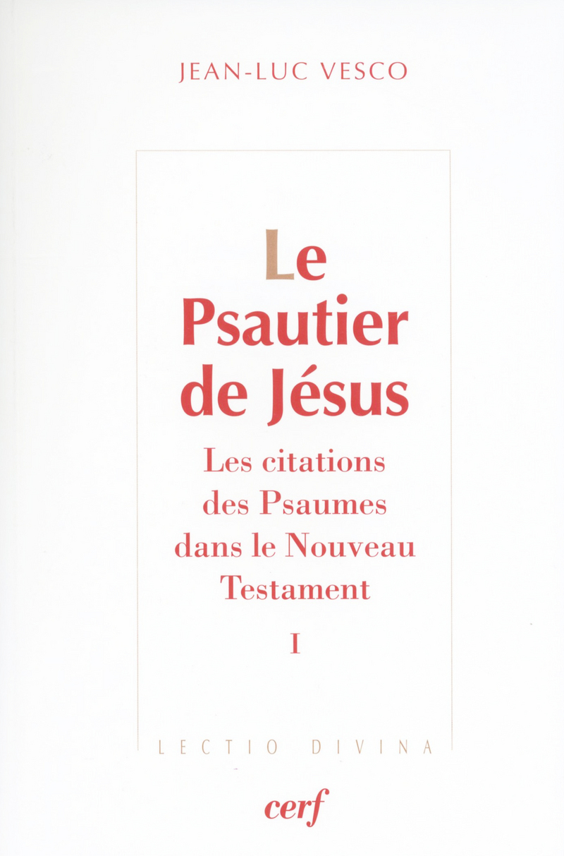LE PSAUTIER DE JÉSUS, 1