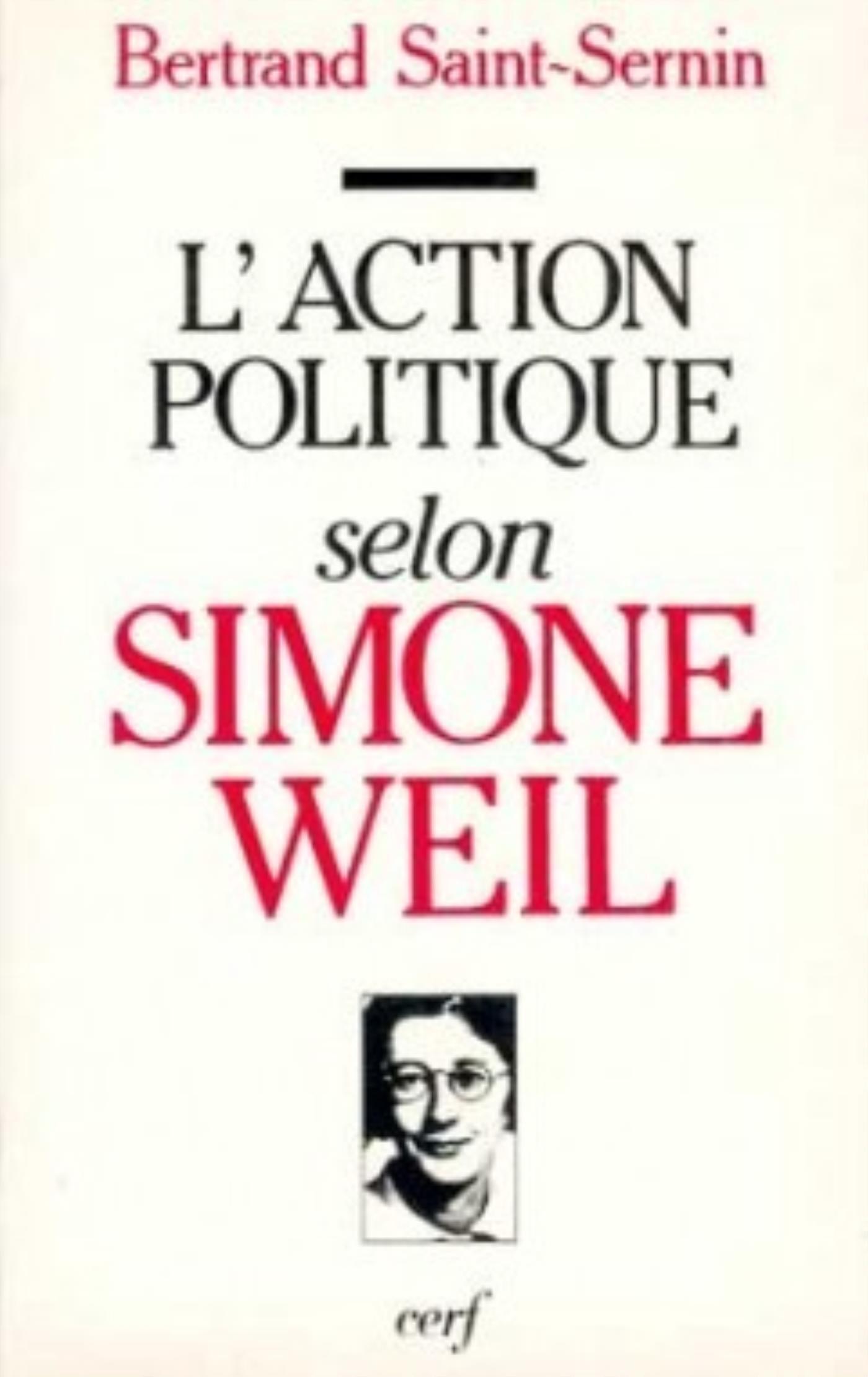 L'ACTION POLITIQUE SELON SIMONE WEIL