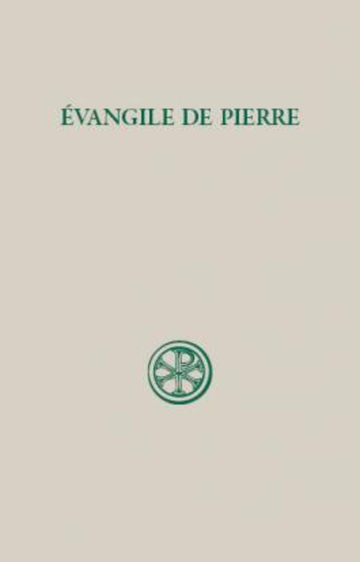 SC 201 EVANGILE DE PIERRE