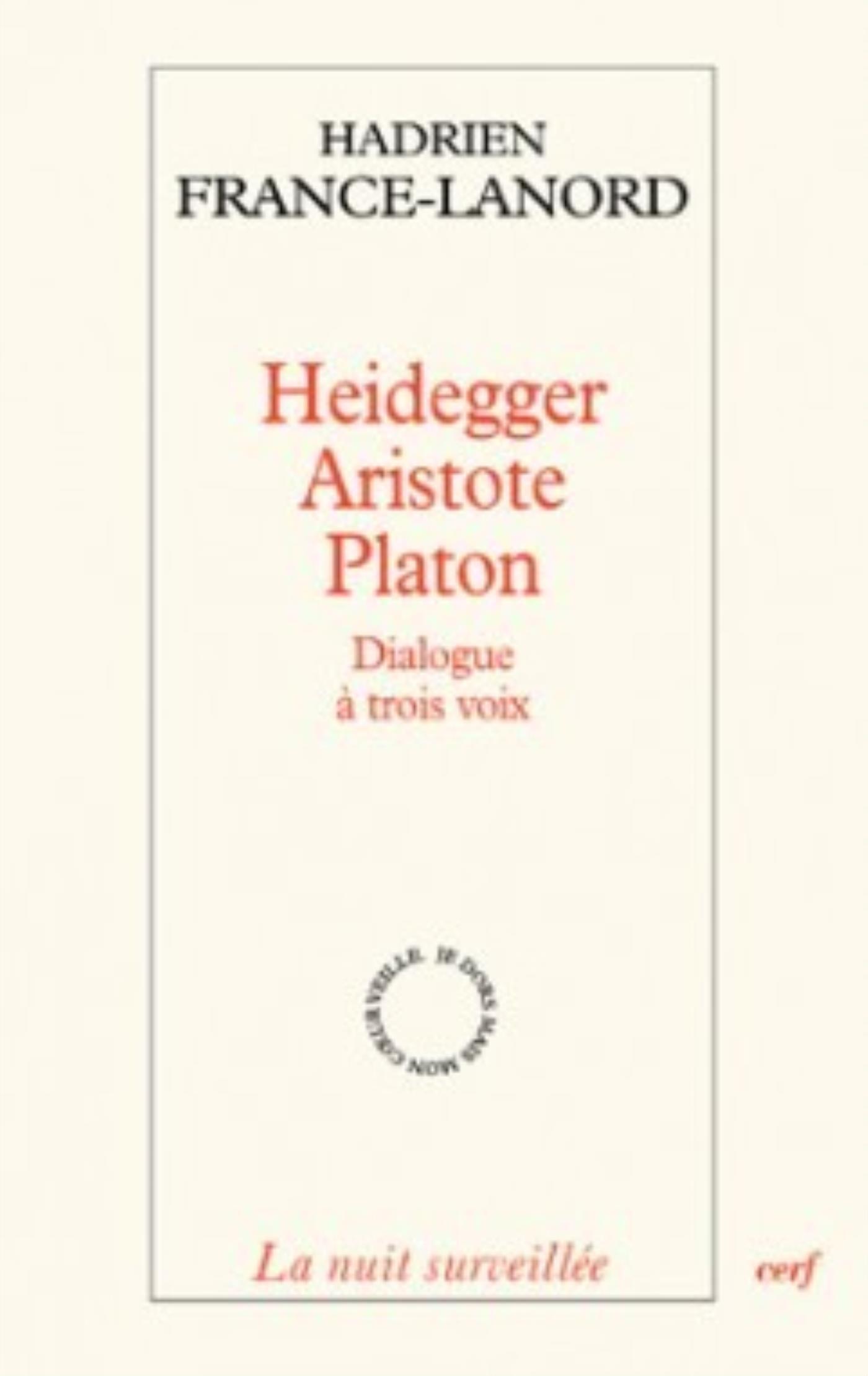 HEIDEGGER, ARISTOTE ET PLATON
