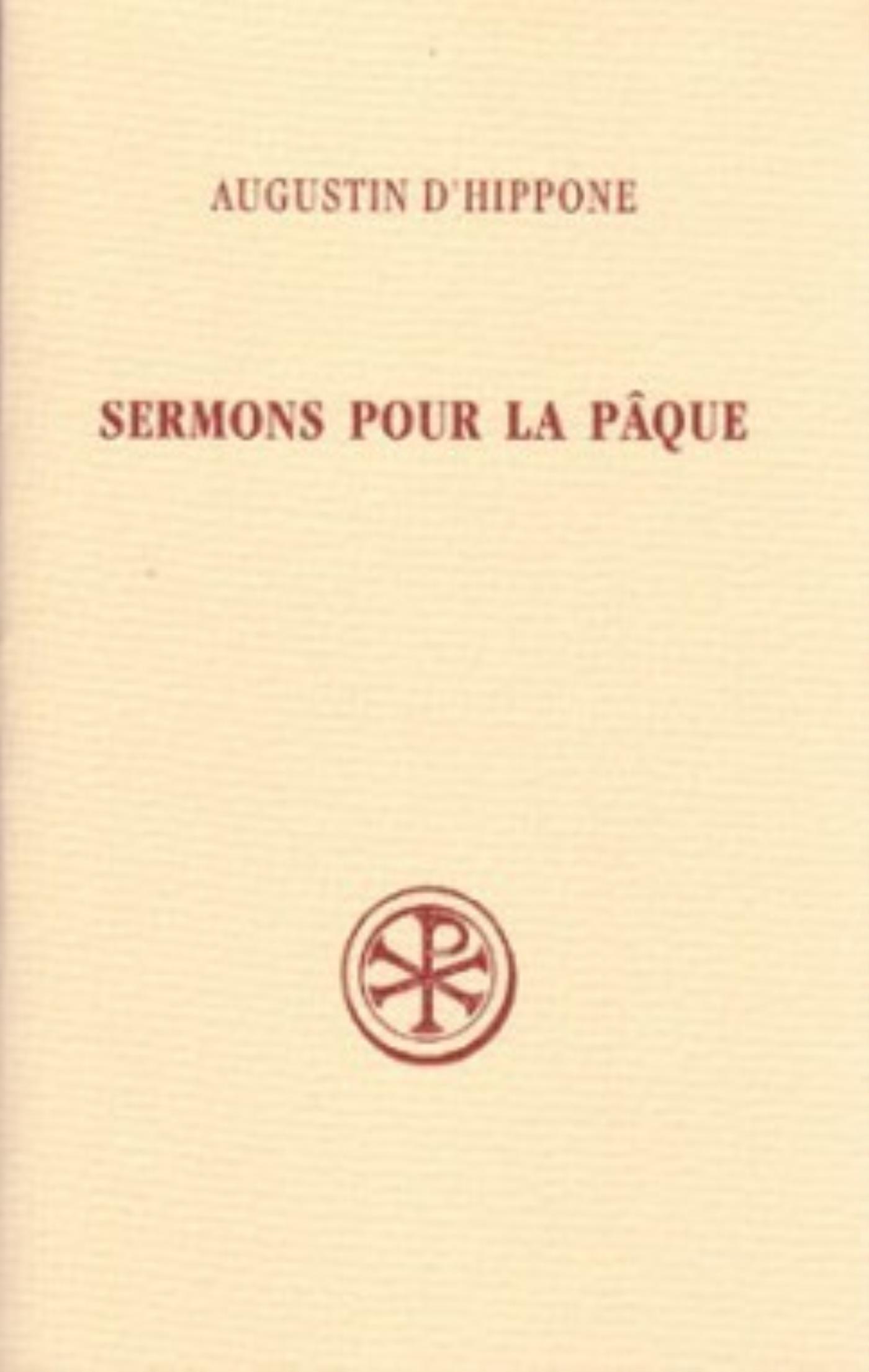 SC 116 SERMONS POUR LA PAQUE