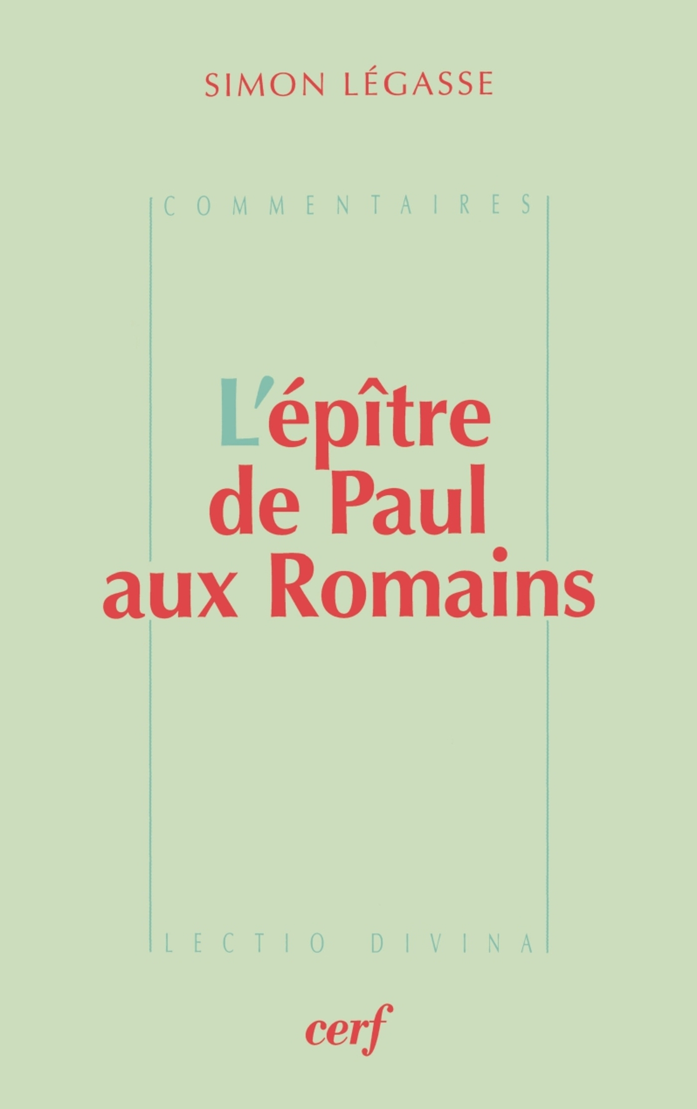 L'EPITRE DE PAUL AUX ROMAINS