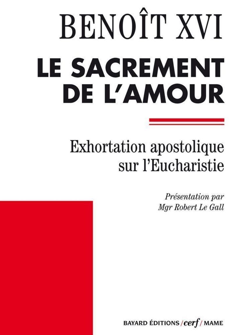 LE SACREMENT DE L'AMOUR
