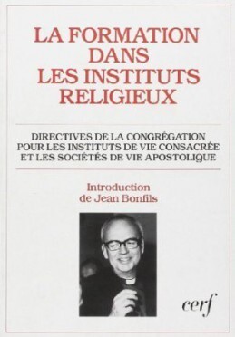 LA FORMATION DANS LES INSTITUTS RELIGIEUX