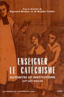 ENSEIGNER LE CATÉCHISME