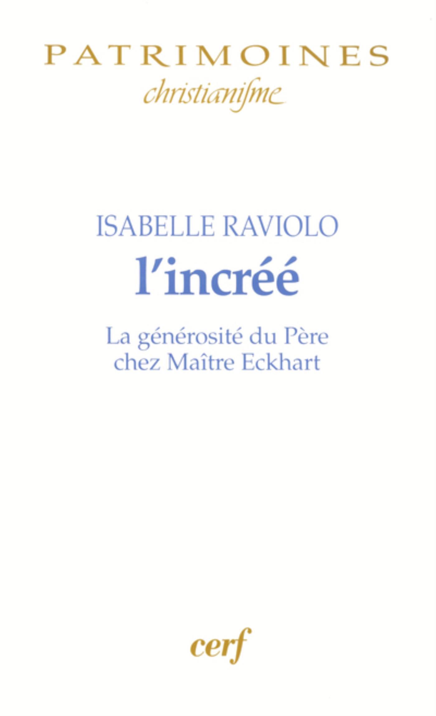L'INCRÉÉ