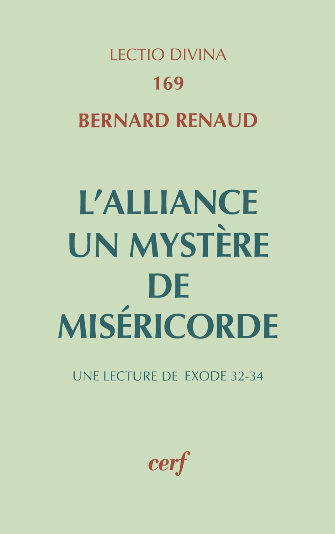 L'ALLIANCE : UN MYSTÈRE DE MISÉRICORDE
