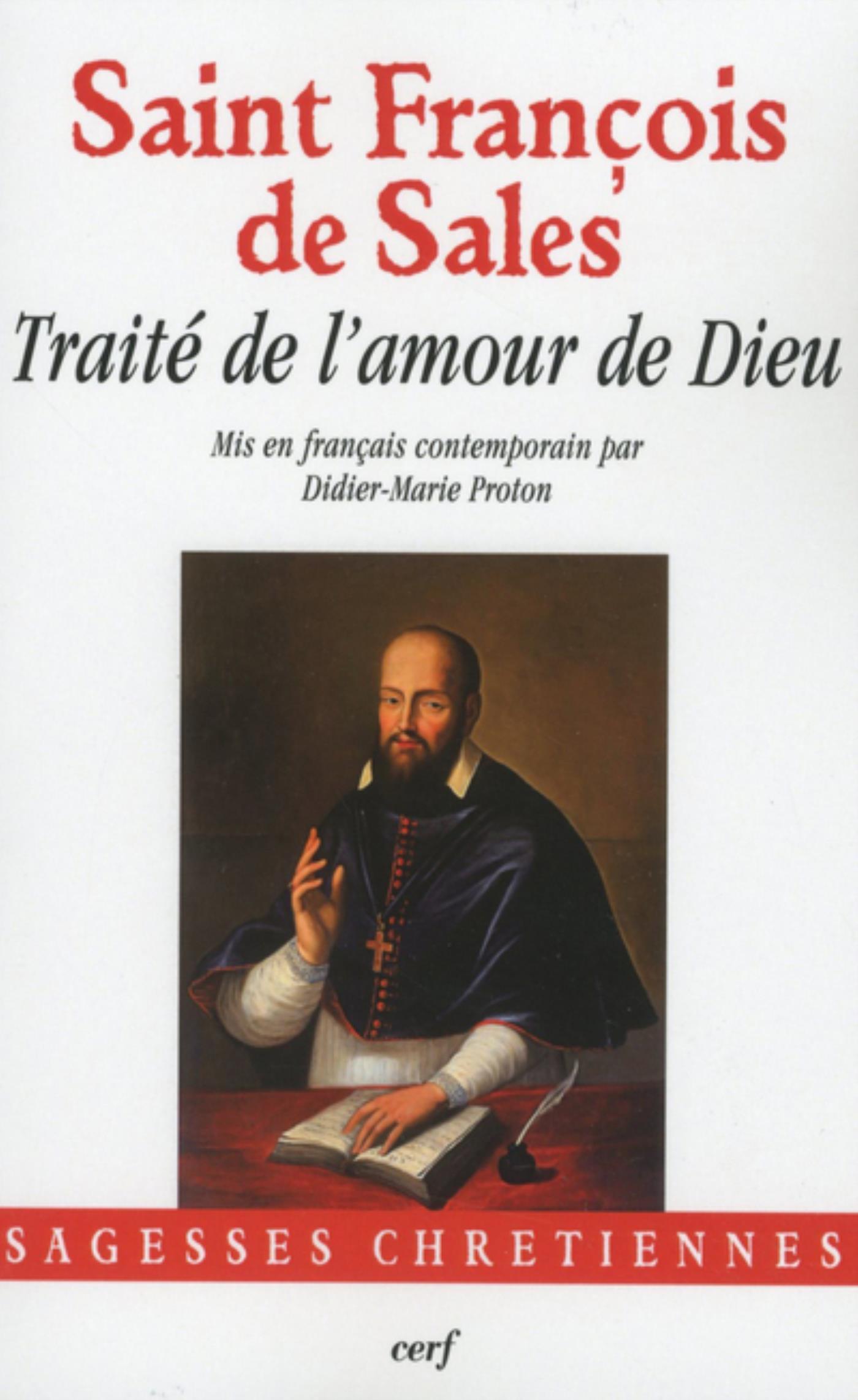TRAITE DE L'AMOUR DE DIEU