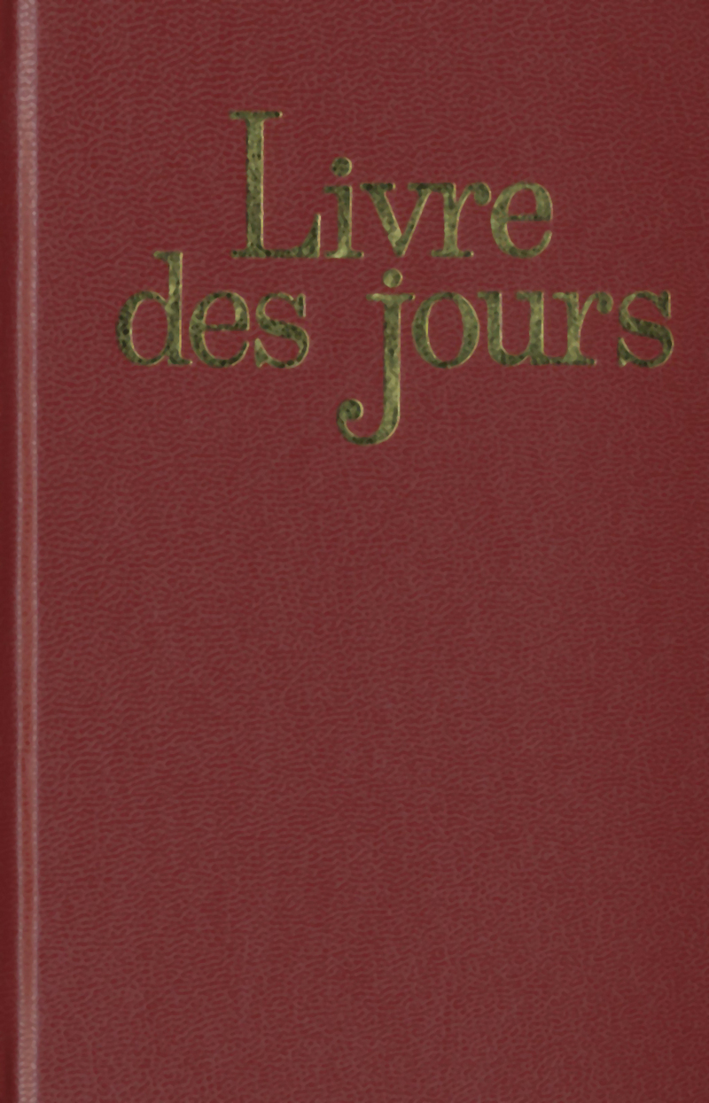 LE LIVRE DES JOURS + SUPPLEMENT