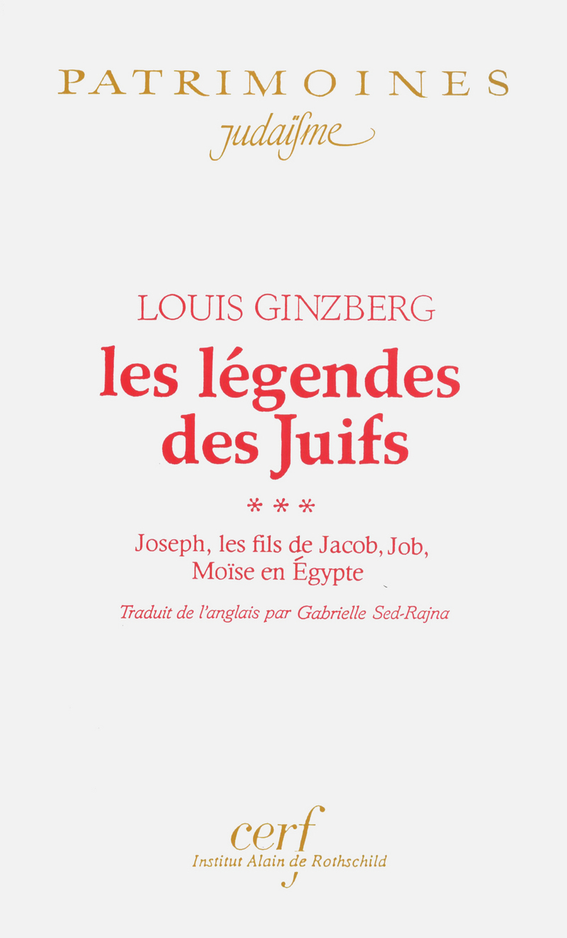 LES LÉGENDES DES JUIFS, III
