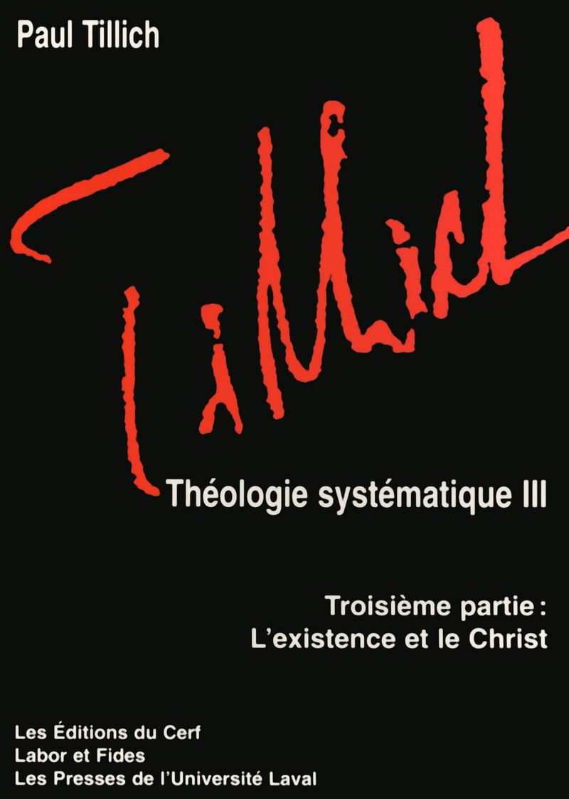 THÉOLOGIE SYSTÉMATIQUE, III