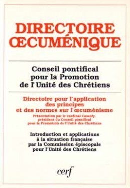 DIRECTOIRE POUR L'APPLICATION DES PRINCIPES ET DESNORMES DE L'CUMENISME