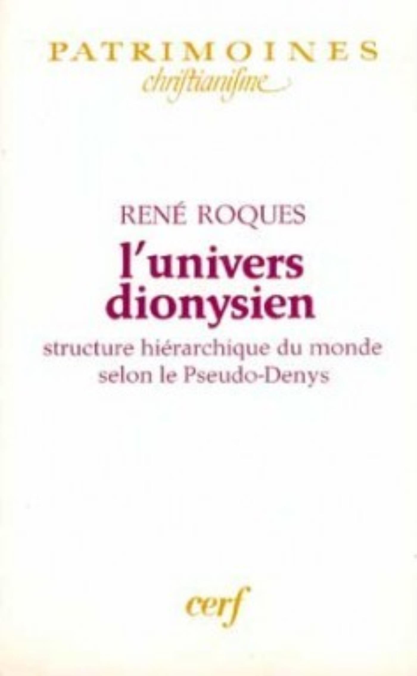 L'UNIVERS DIONYSIEN