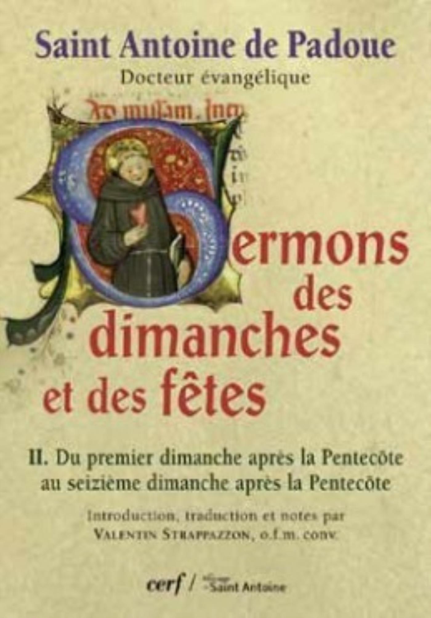 SERMONS DES DIMANCHES ET DES FÊTES, 2