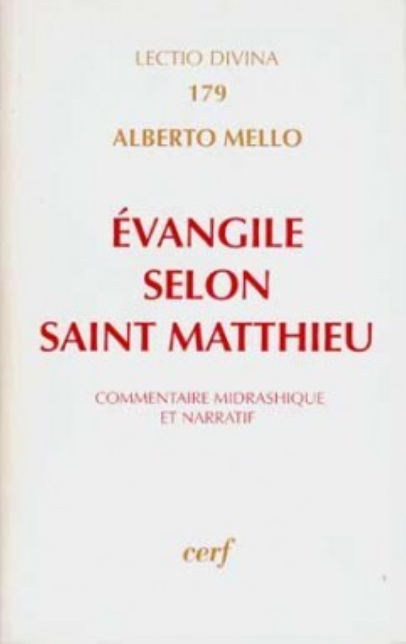ÉVANGILE SELON SAINT MATTHIEU
