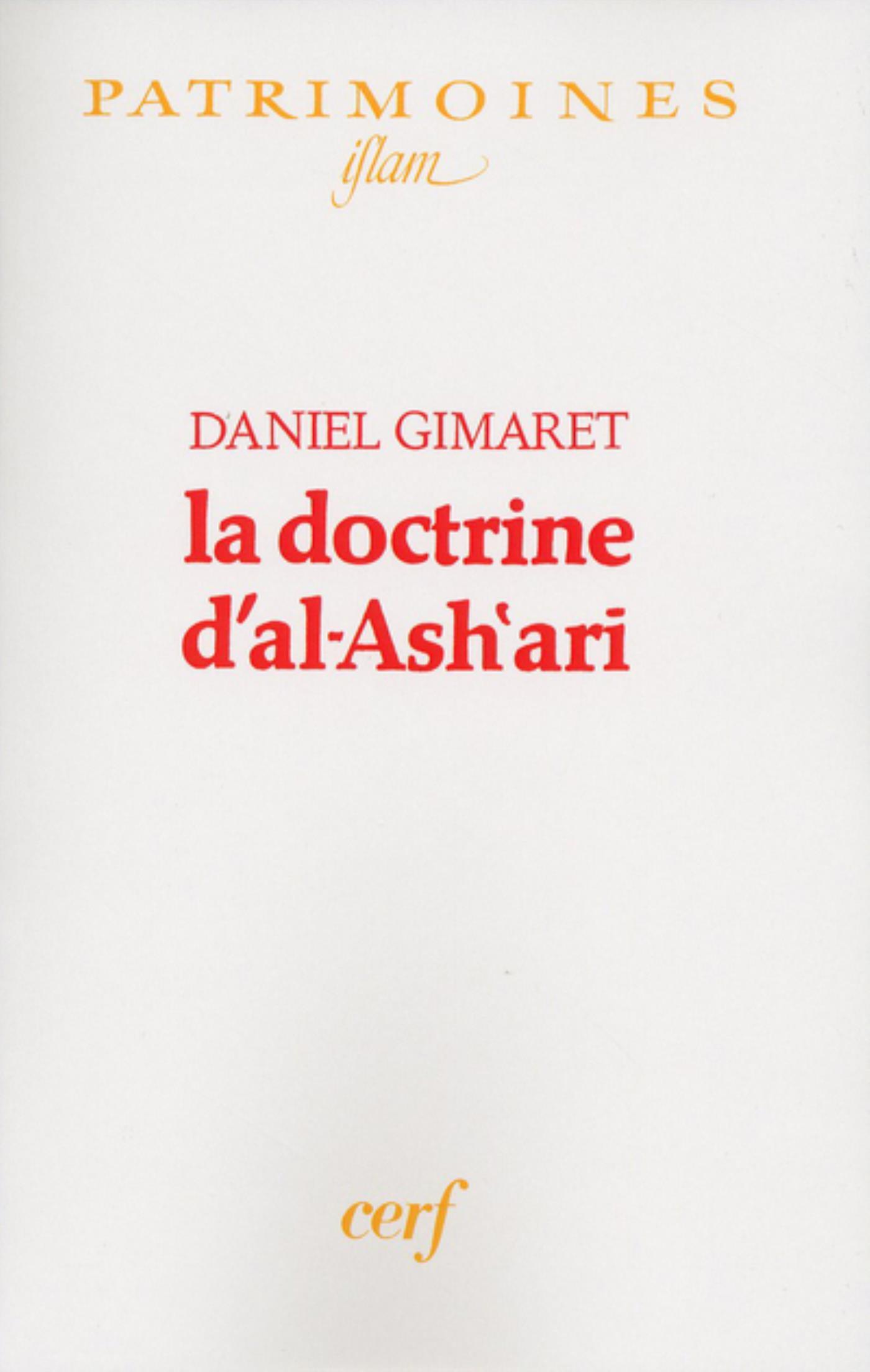 LA DOCTRINE D'AL-ASH'ARI