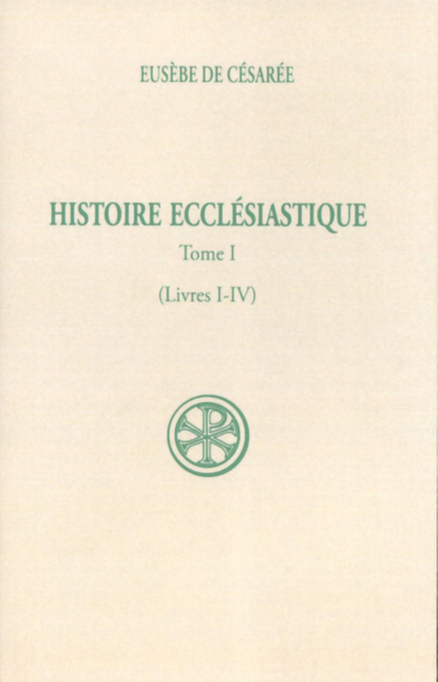 SC 31 HISTOIRE ECCLÉSIASTIQUE, I