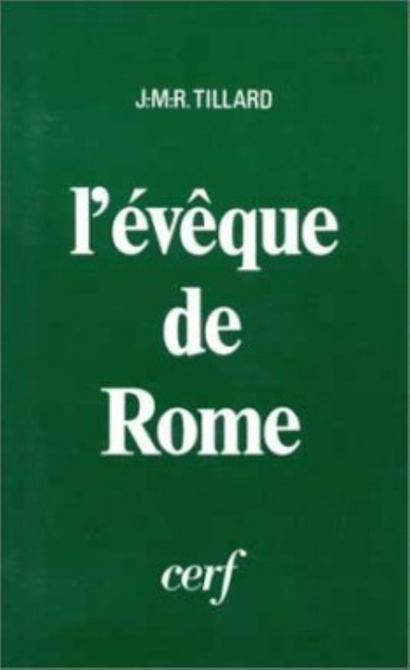 L'ÉVÊQUE DE ROME