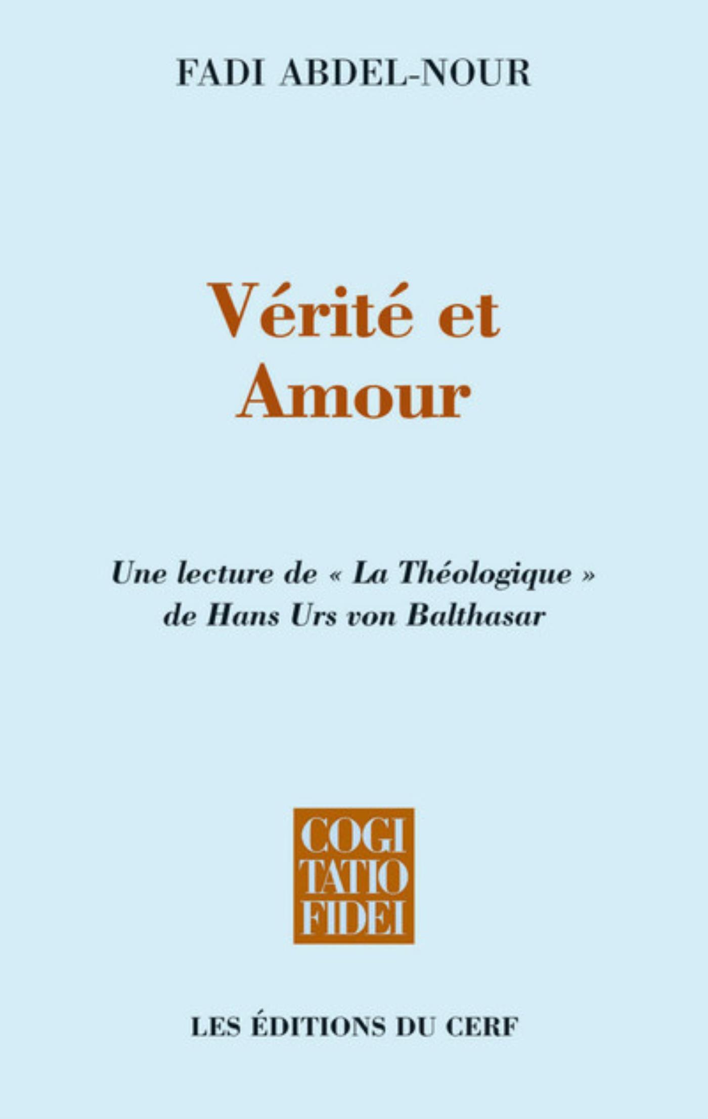 VÉRITÉ ET AMOUR