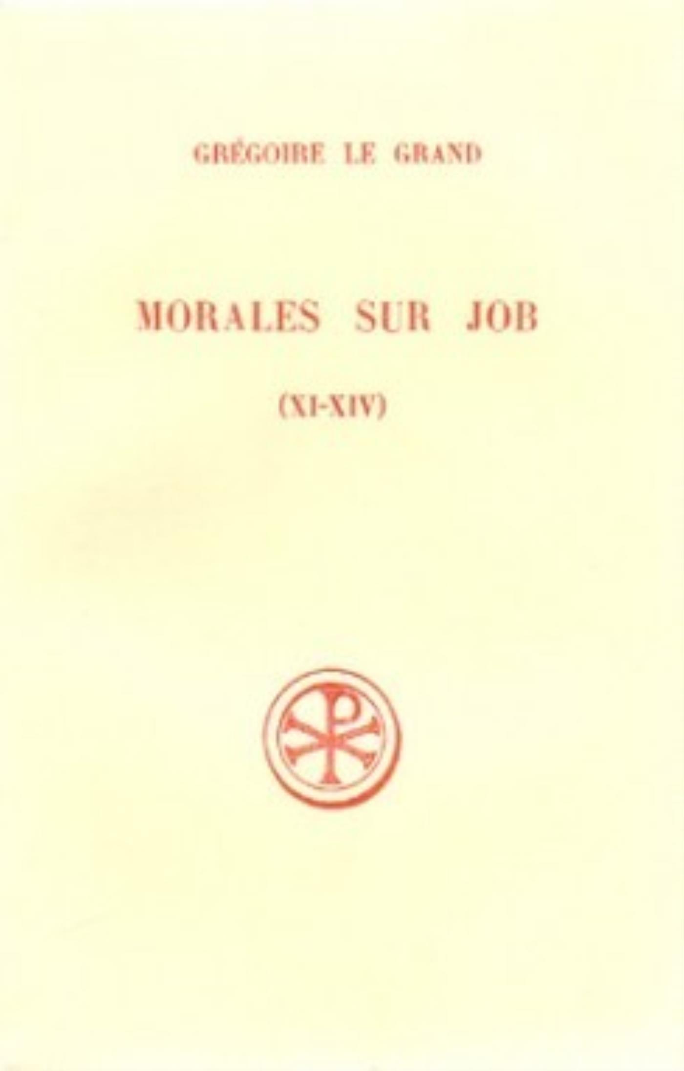 SC 212 MORALES SUR JOB, LIVRES XI-XIV